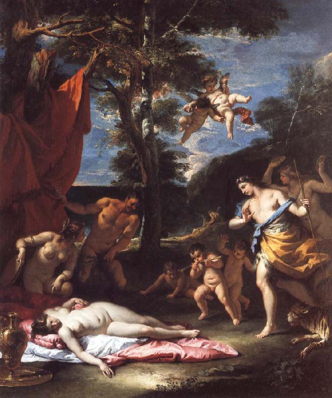 RICCI, Sebastiano Bacchus and Ariadne